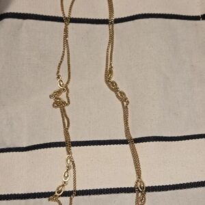 Monet Gold Link Necklace